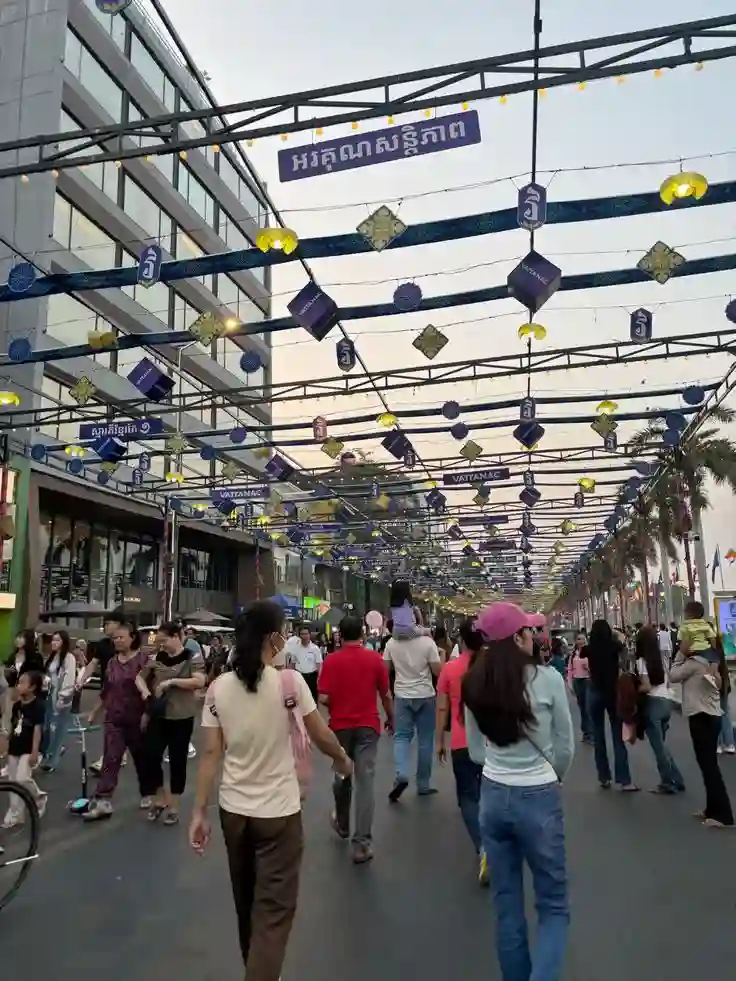Walk Street Phnom Penh
